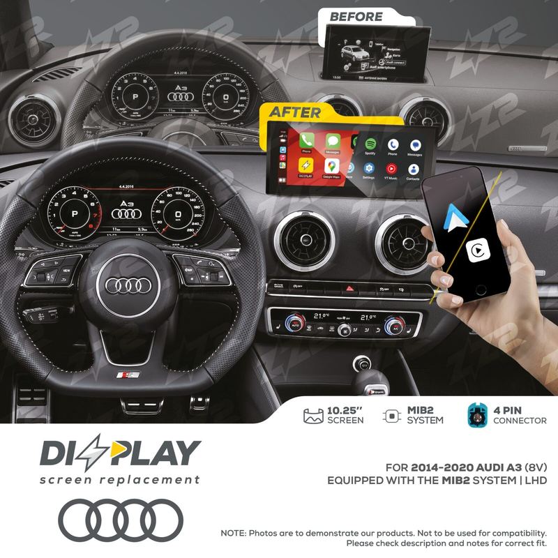 ZZ-2 DIZZPLAY Audi A3 8V 2014-2020 MIB2