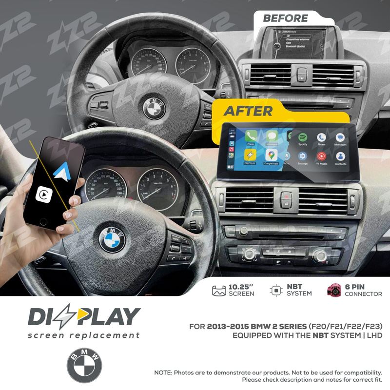 ZZ-2 DIZZPLAY BMW 1 / 2 Series F20 / F21 2012-2017 NBT