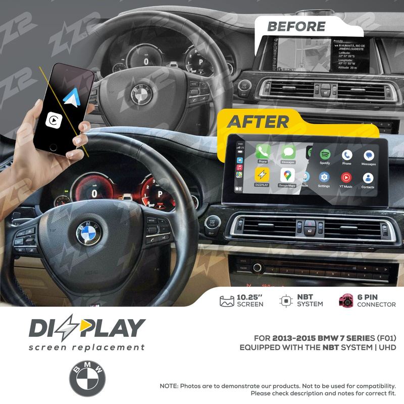 ZZ-2 DIZZPLAY BMW 7 Series F01 2013-2015 NBT