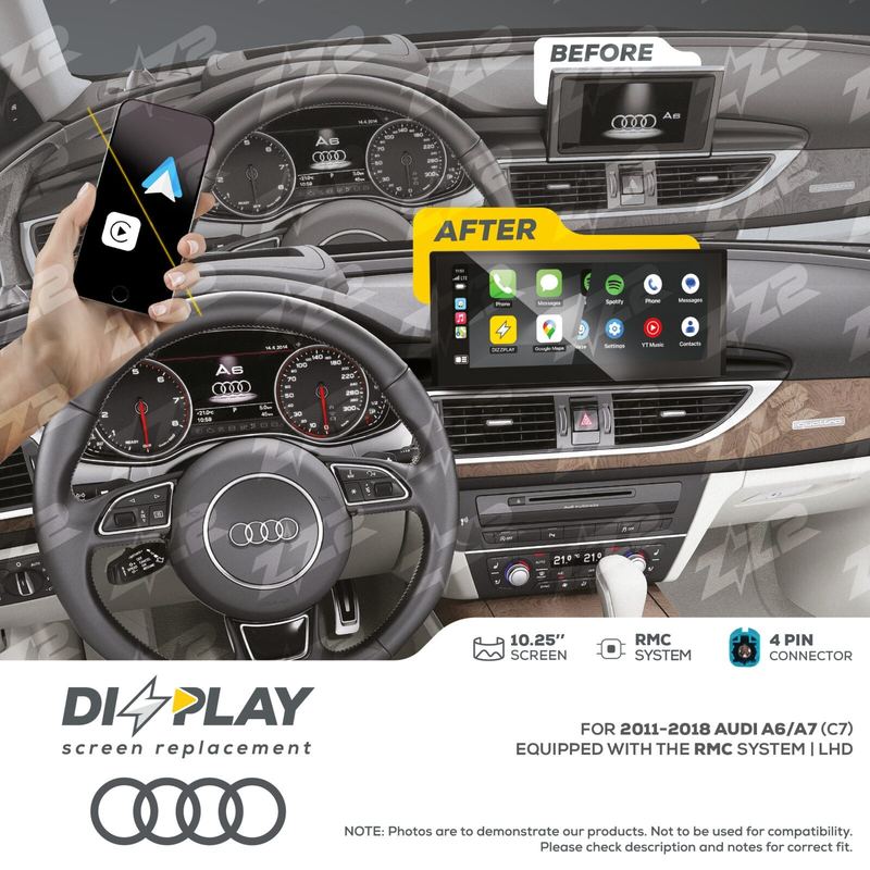 ZZ-2 DIZZPLAY Audi A6 / A7 C7 2012-2014 RMC