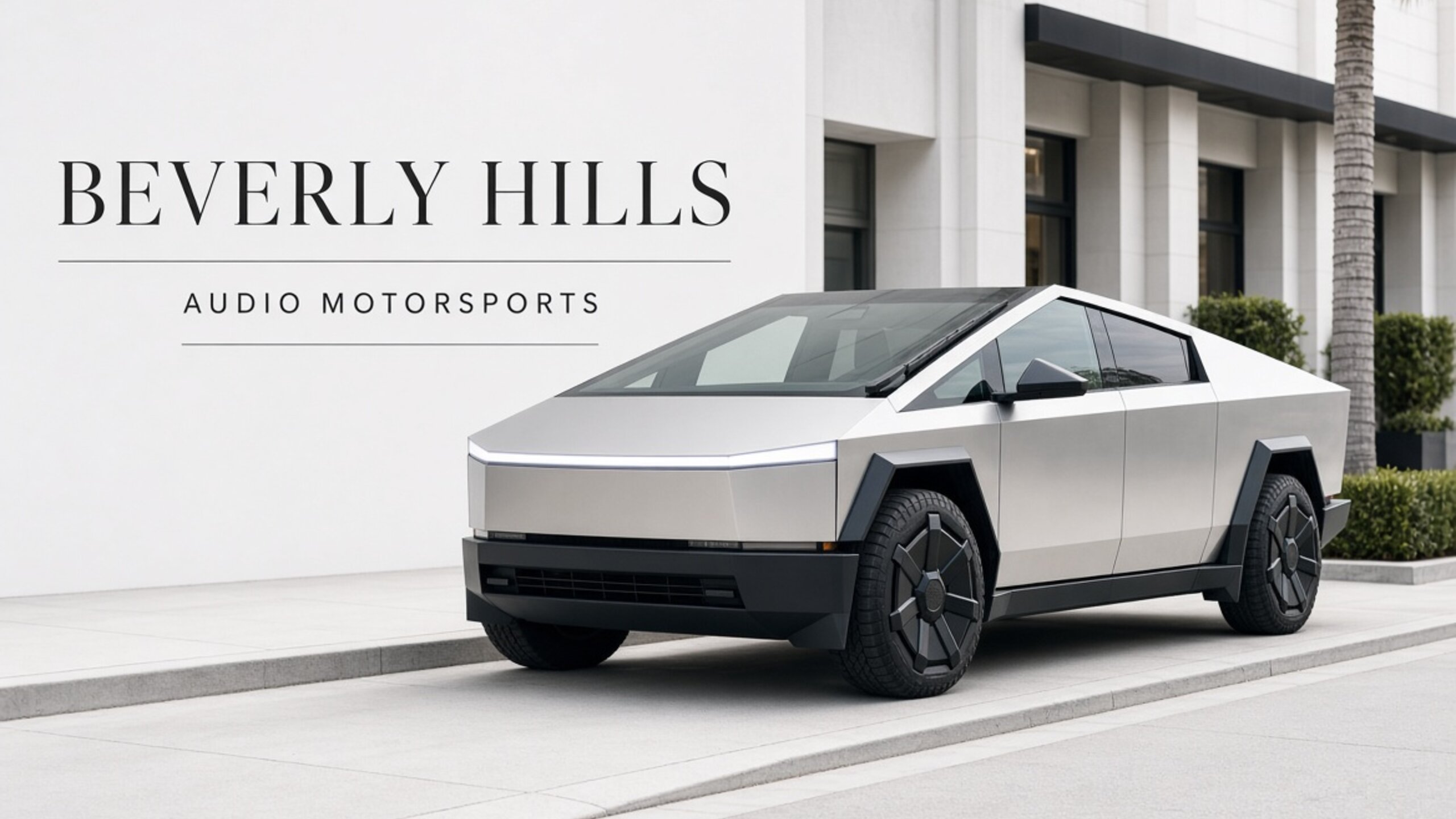 Tesla window tint for Beverly Hills — Tesla Tint LA at Audio MotorSports on Avalon