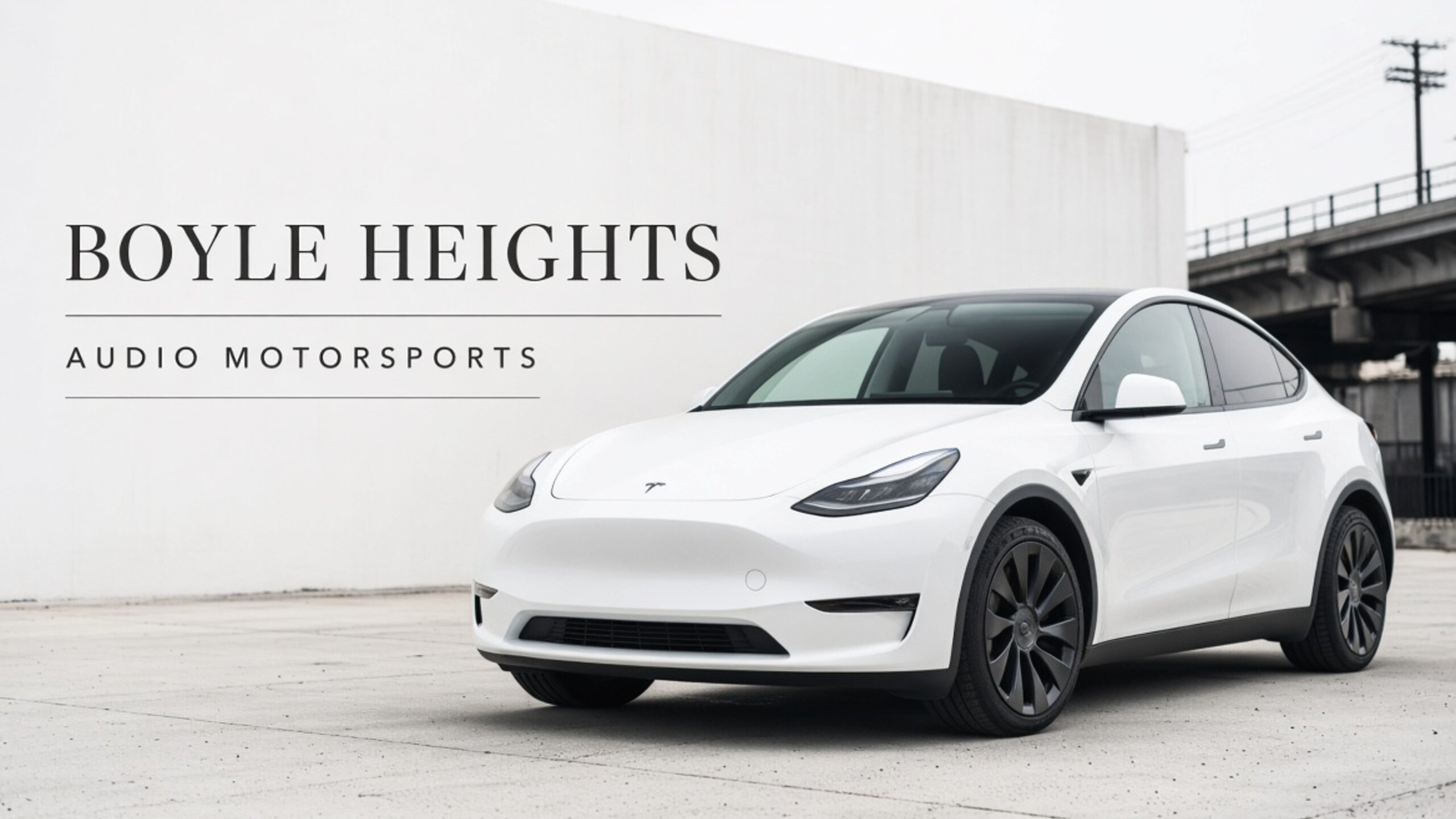 Tesla window tint for Boyle Heights — Tesla Tint LA at Audio MotorSports on Avalon