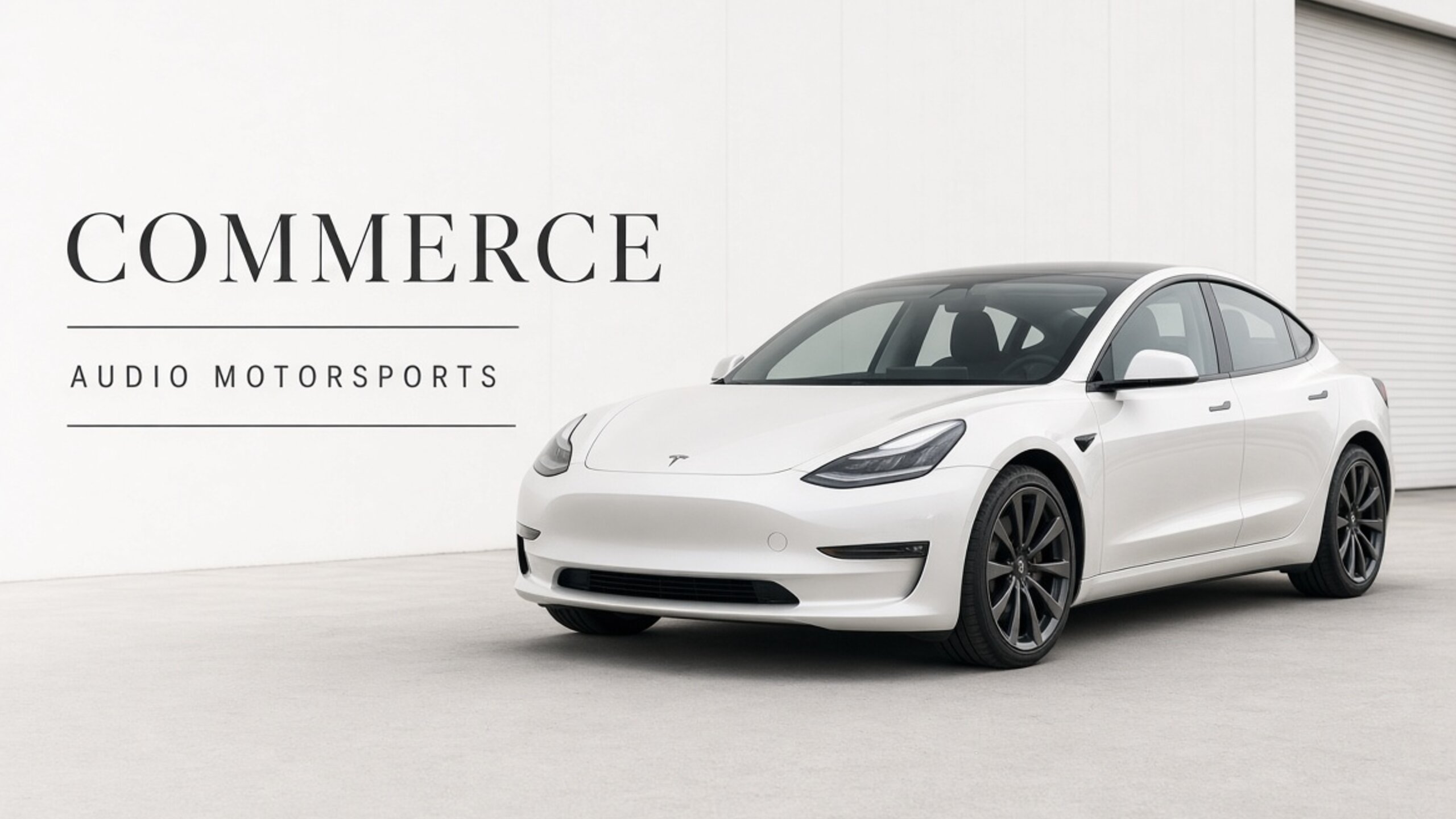Tesla window tint for Commerce — Tesla Tint LA at Audio MotorSports on Avalon