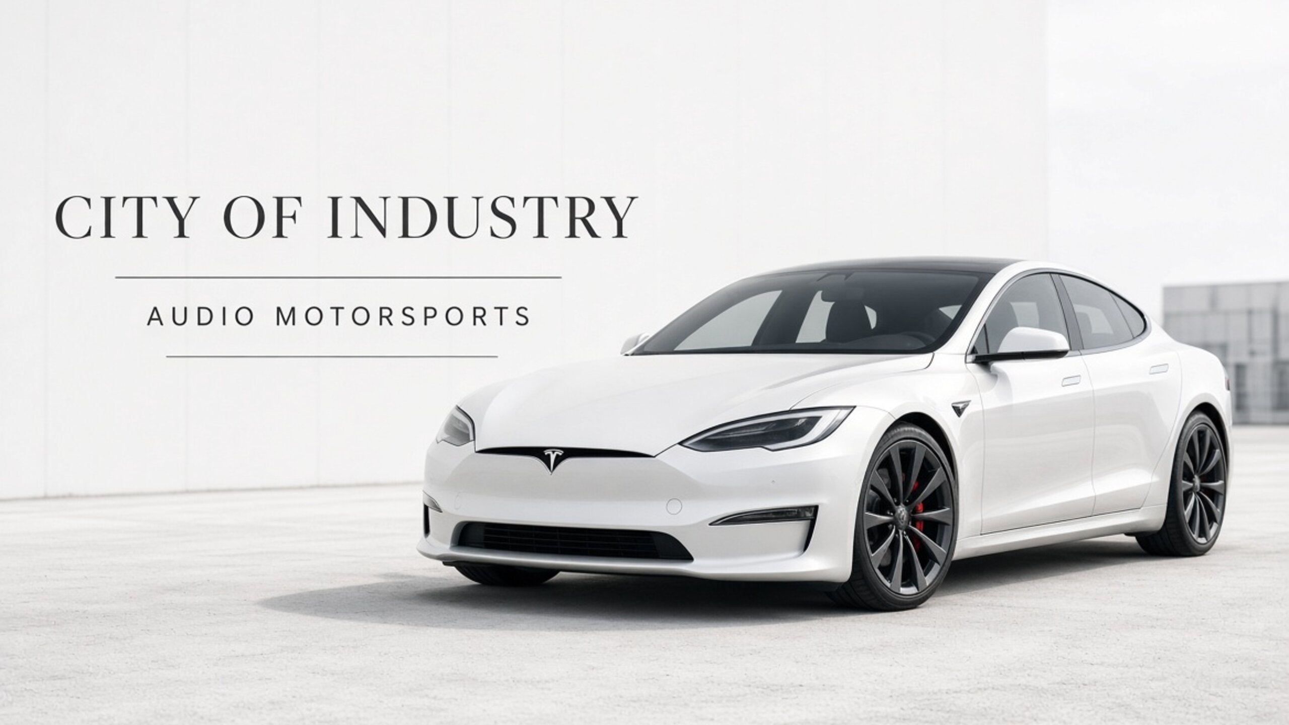 Tesla window tint for City of Industry — Tesla Tint LA at Audio MotorSports on Avalon
