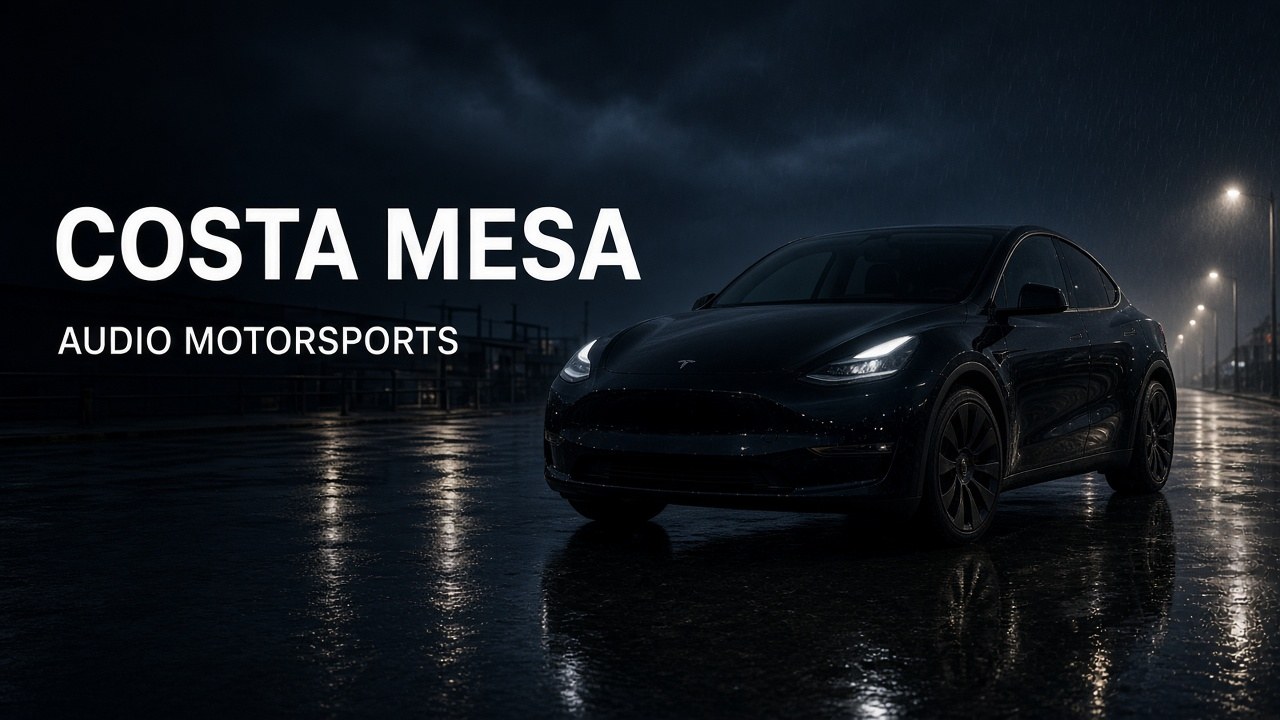 Tesla window tint for Costa Mesa — Tesla Tint LA at Audio MotorSports on Avalon