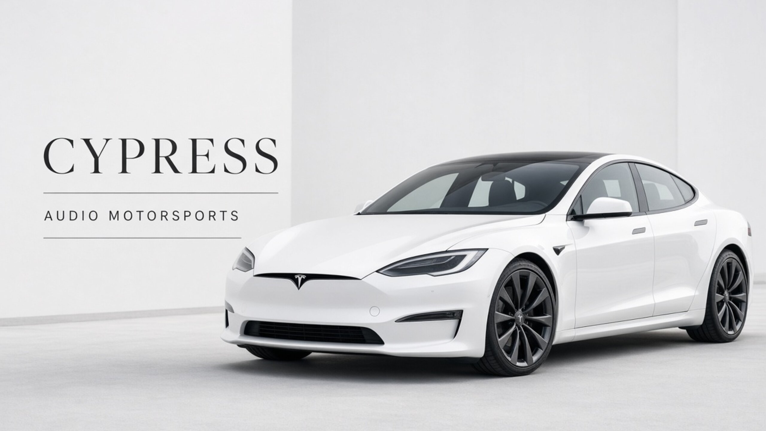 Tesla window tint for Cypress — Tesla Tint LA at Audio MotorSports on Avalon