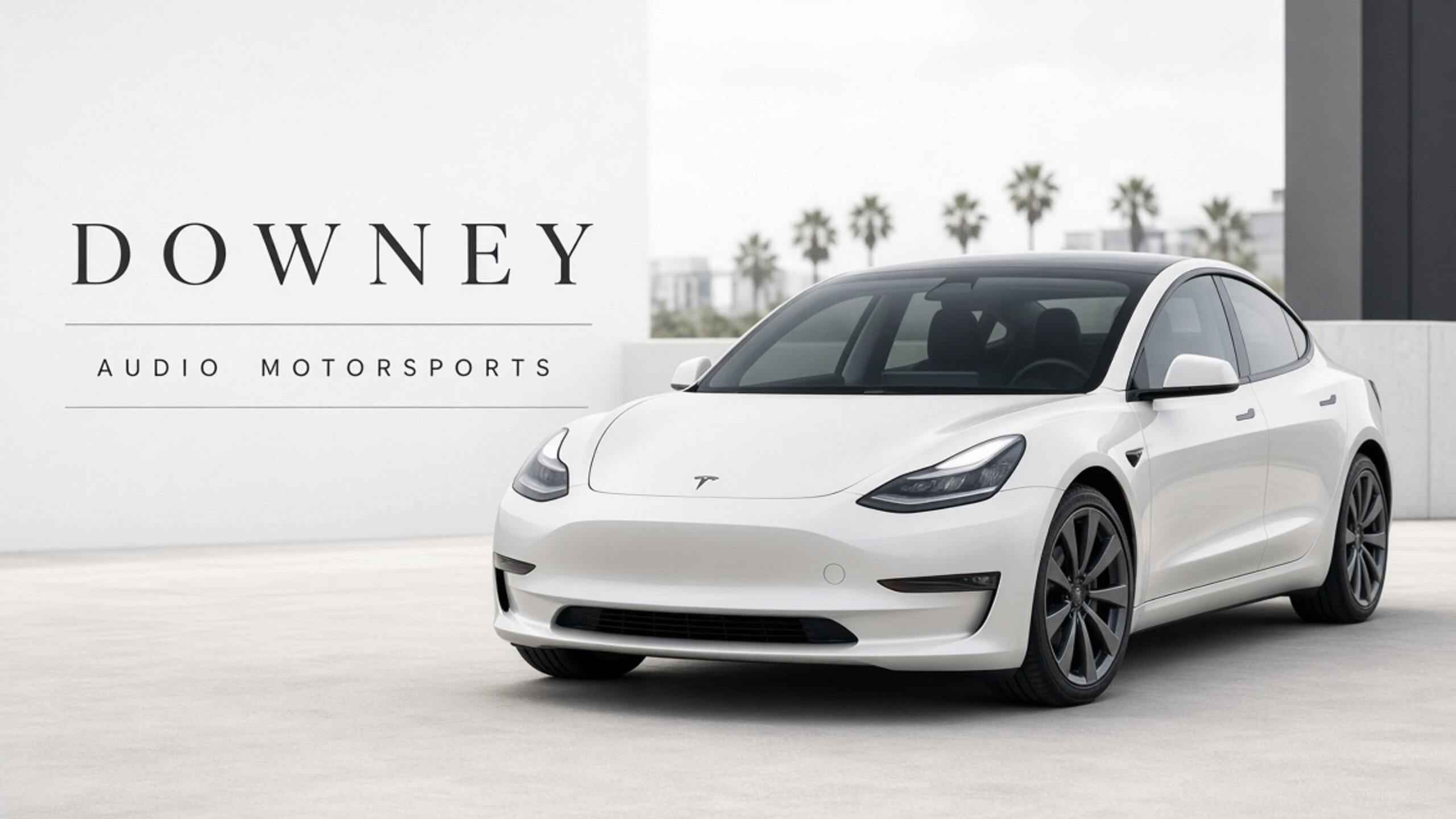Tesla window tint for Downey — Tesla Tint LA at Audio MotorSports on Avalon