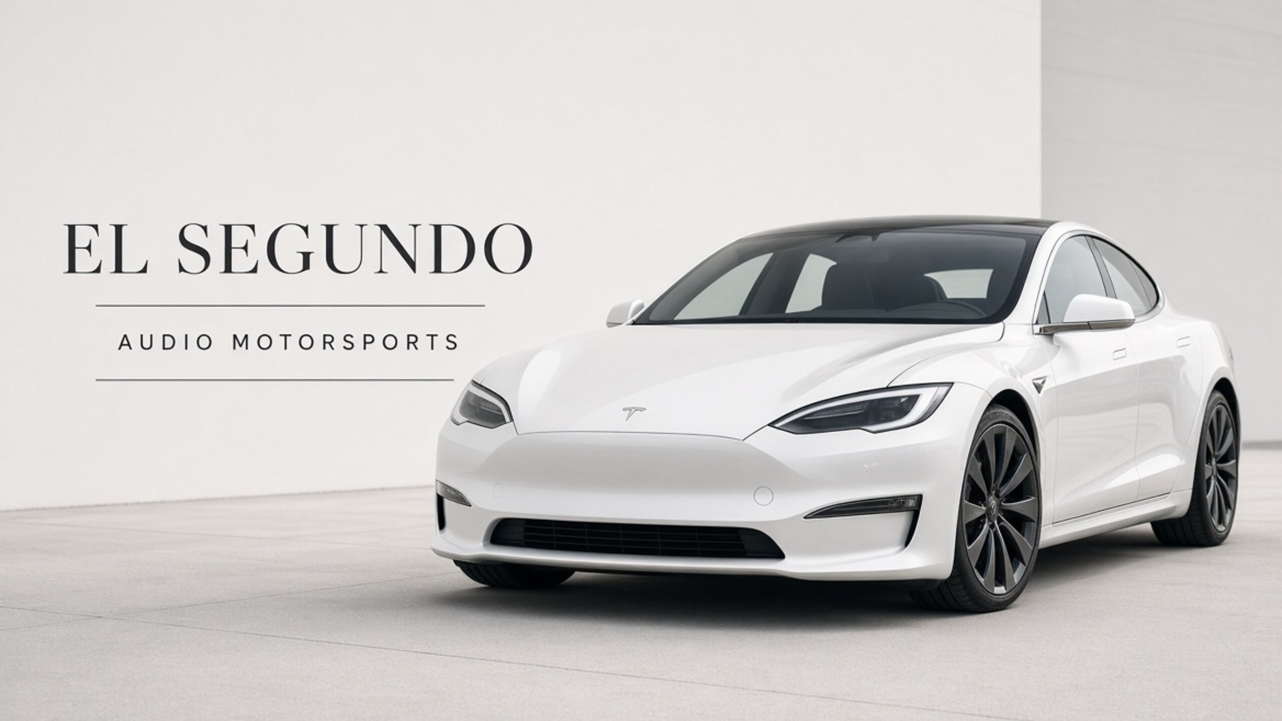 Tesla window tint for El Segundo — Tesla Tint LA at Audio MotorSports on Avalon