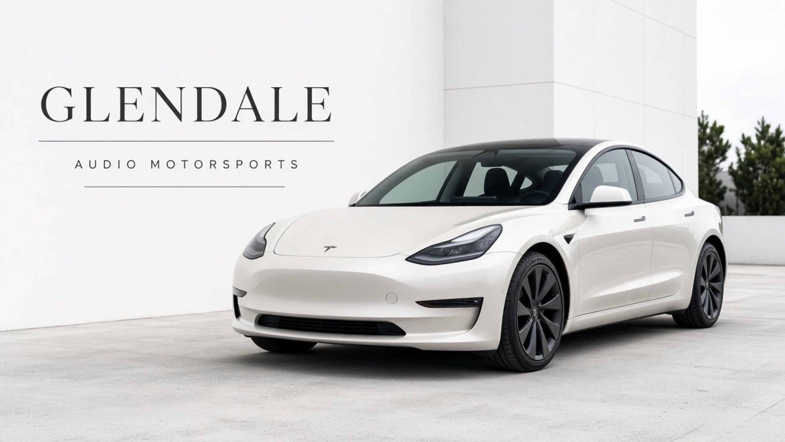 Tesla window tint for Glendale — Tesla Tint LA at Audio MotorSports on Avalon