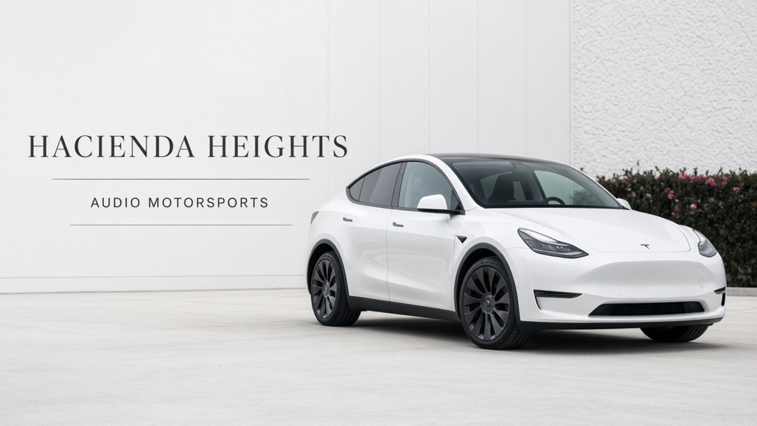 Tesla window tint for Hacienda Heights — Tesla Tint LA at Audio MotorSports on Avalon