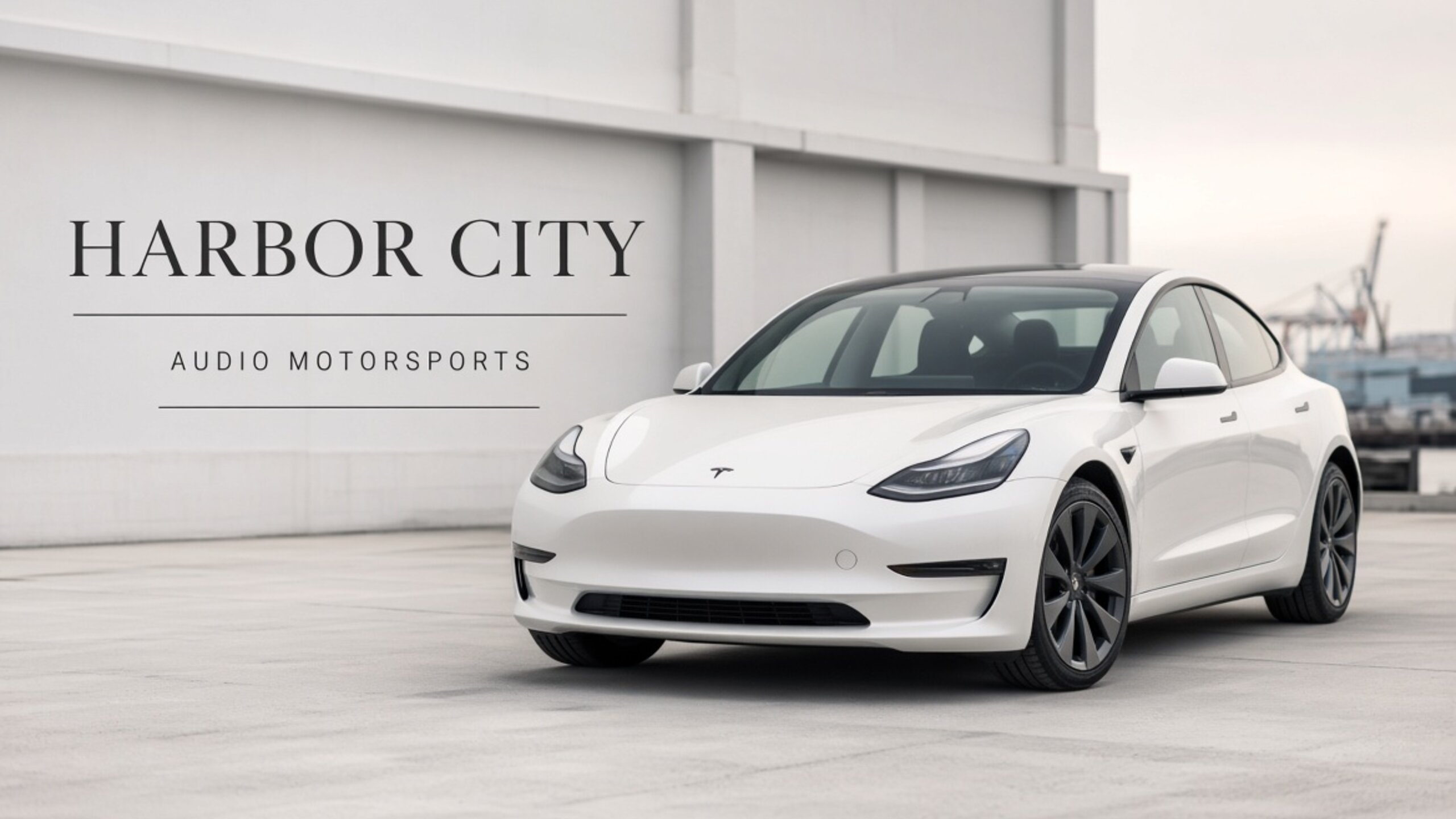 Tesla window tint for Harbor City — Tesla Tint LA at Audio MotorSports on Avalon