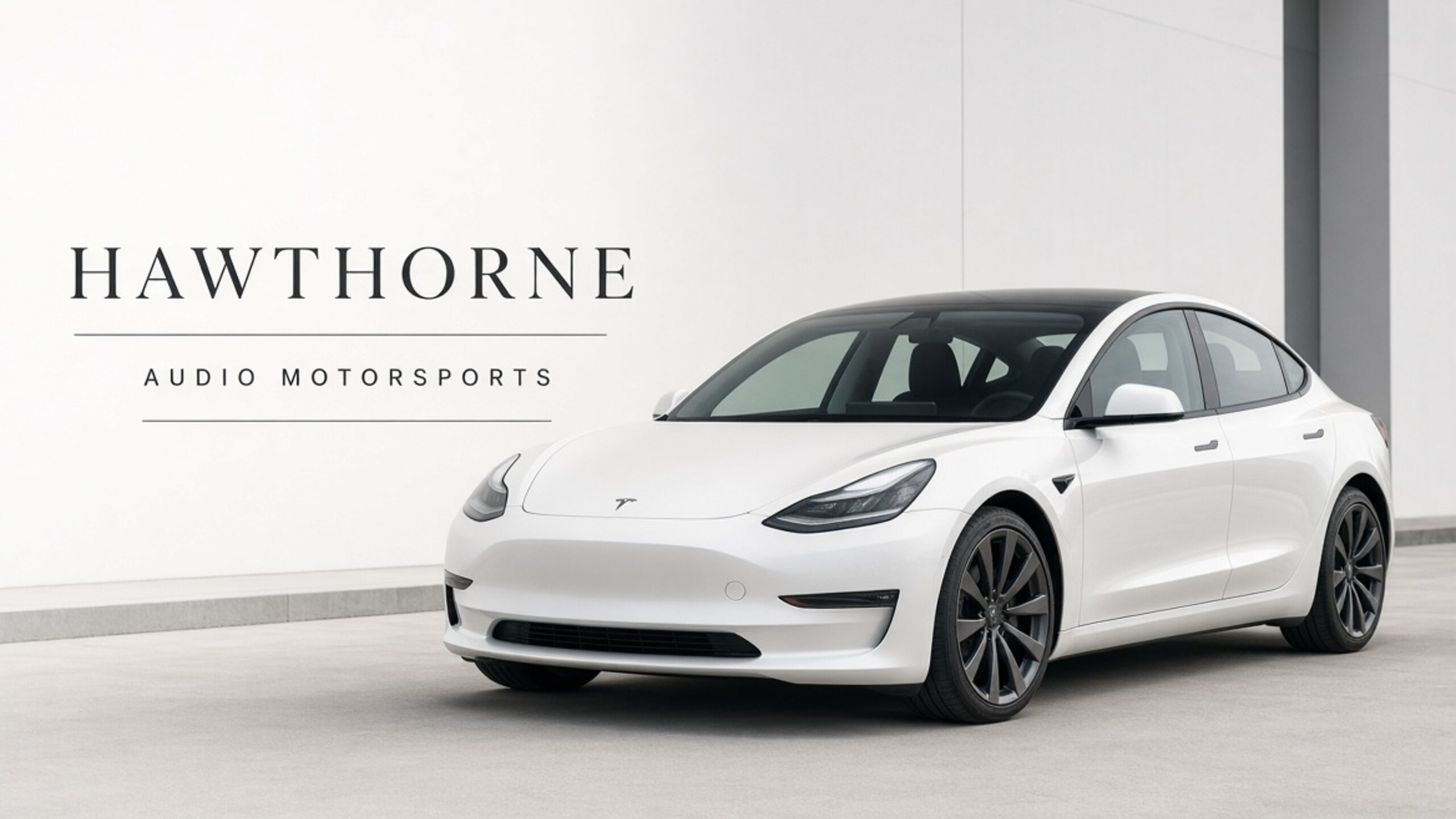 Tesla window tint for Hawthorne — Tesla Tint LA at Audio MotorSports on Avalon