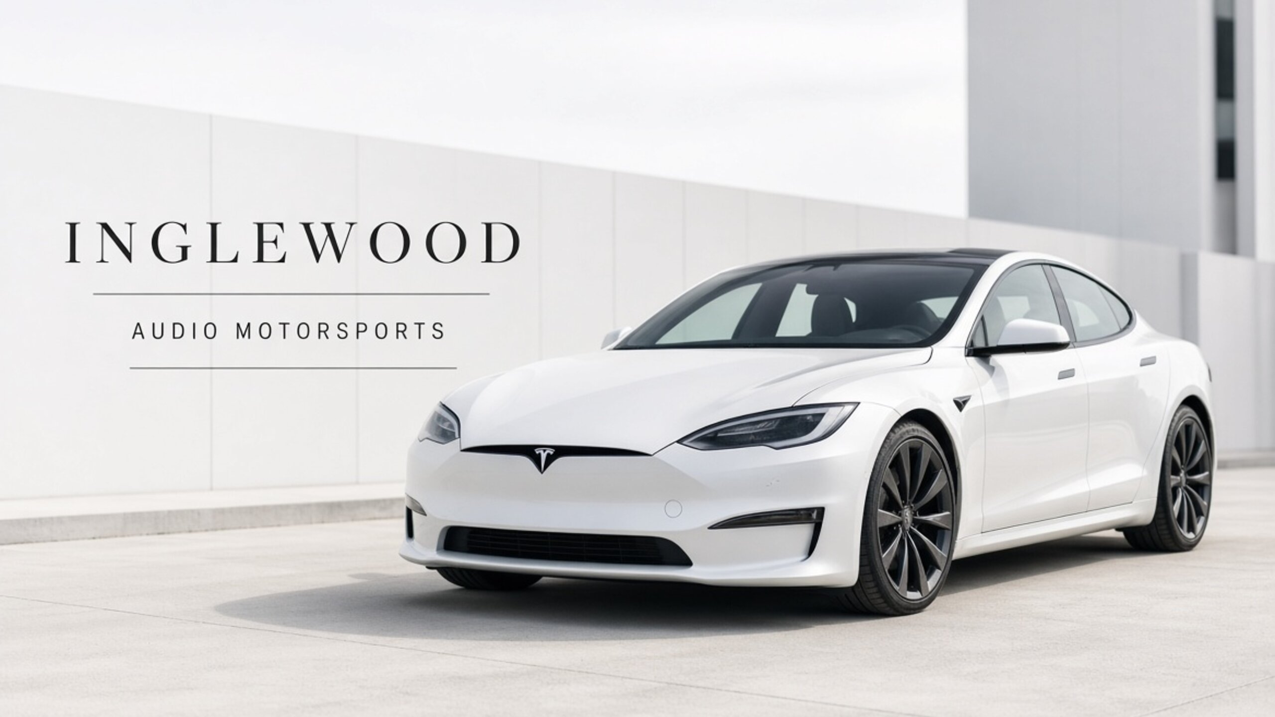 Tesla window tint for Inglewood — Tesla Tint LA at Audio MotorSports on Avalon