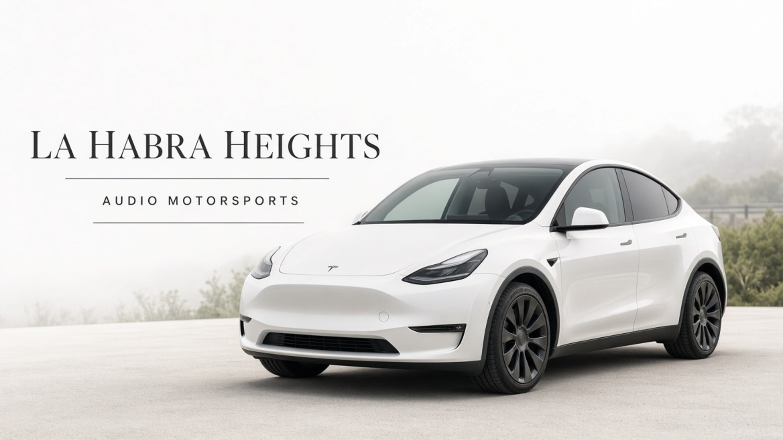 Tesla window tint for La Habra Heights — Tesla Tint LA at Audio MotorSports on Avalon