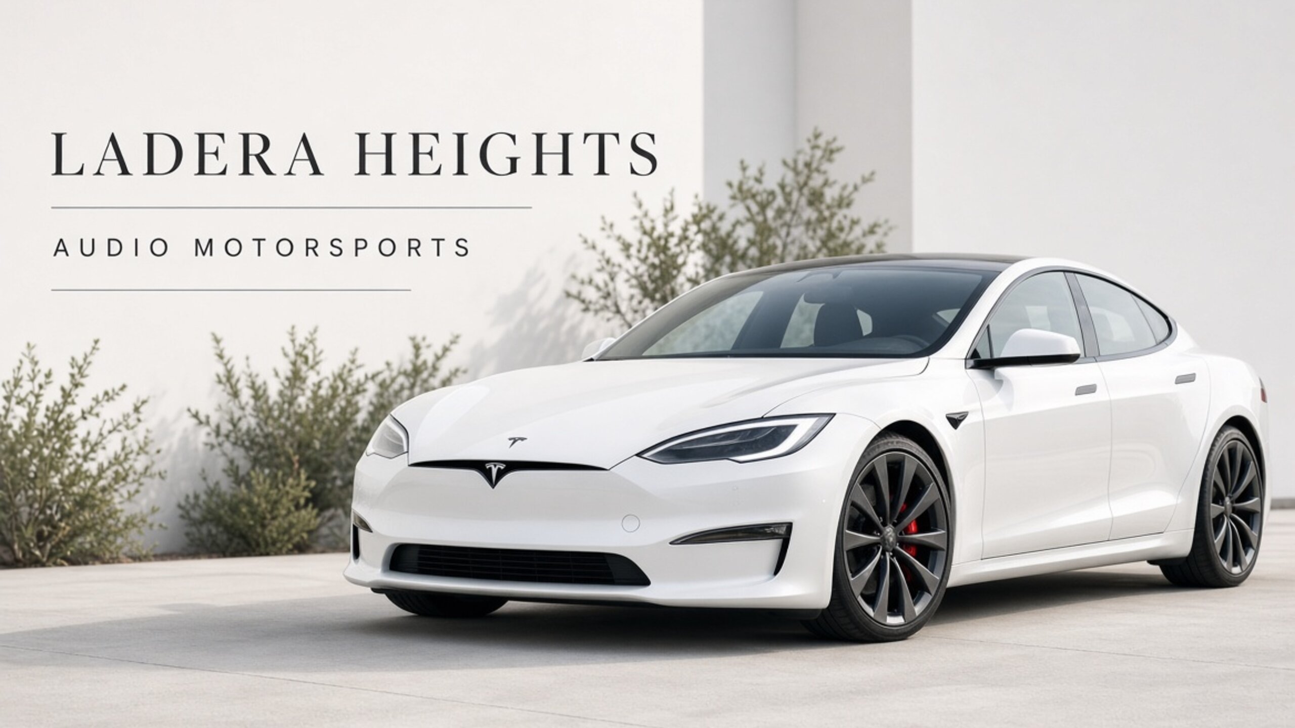Tesla window tint for Ladera Heights — Tesla Tint LA at Audio MotorSports on Avalon