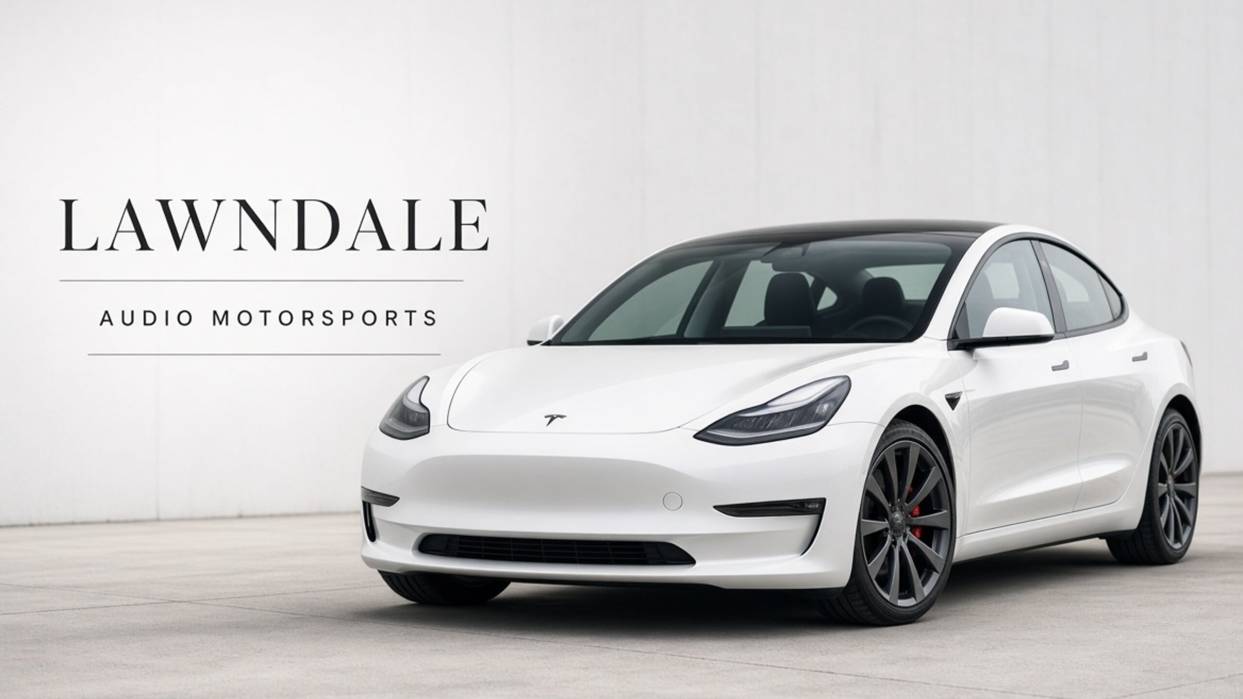 Tesla window tint for Lawndale — Tesla Tint LA at Audio MotorSports on Avalon