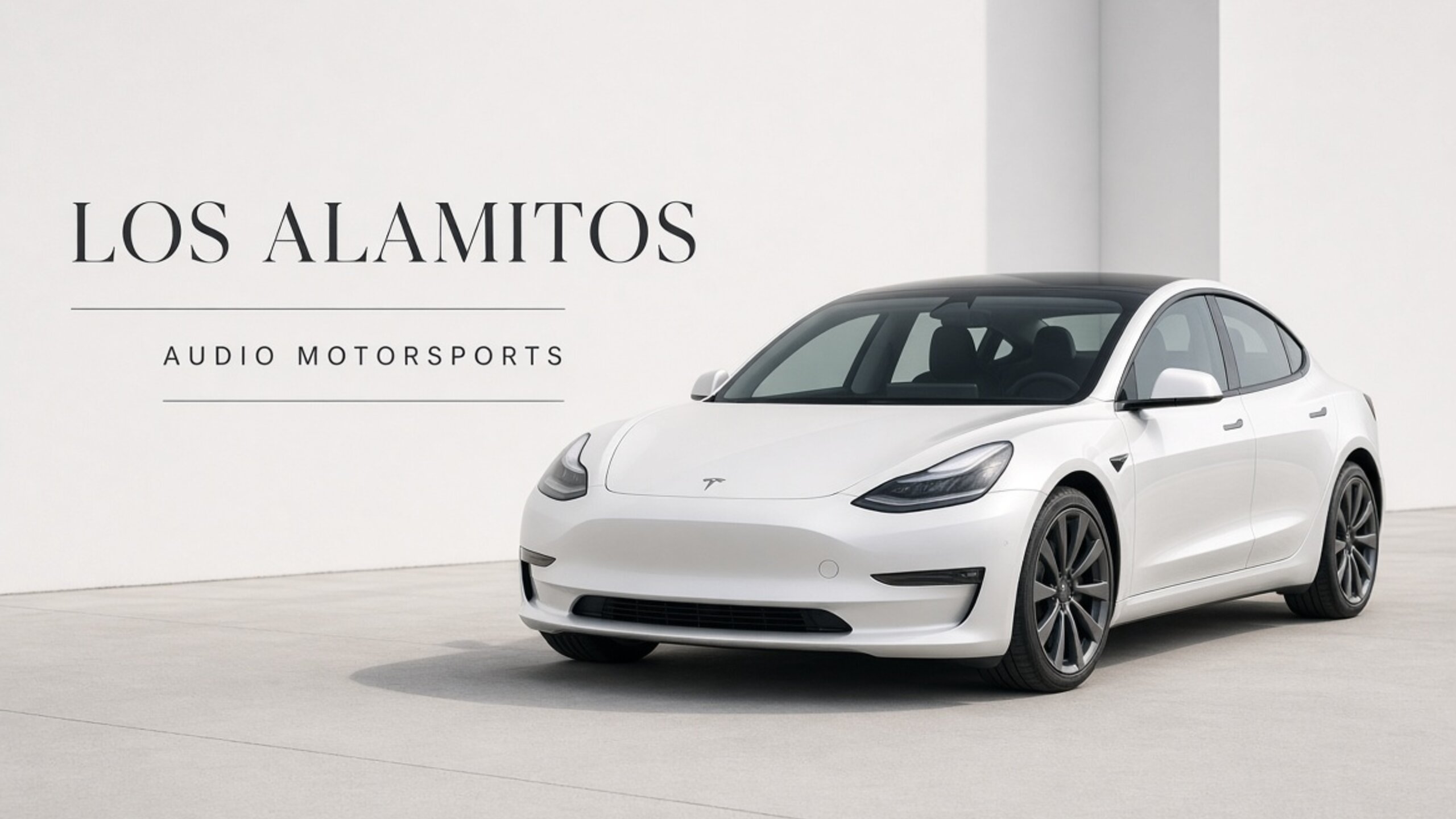Tesla window tint for Los Alamitos — Tesla Tint LA at Audio MotorSports on Avalon