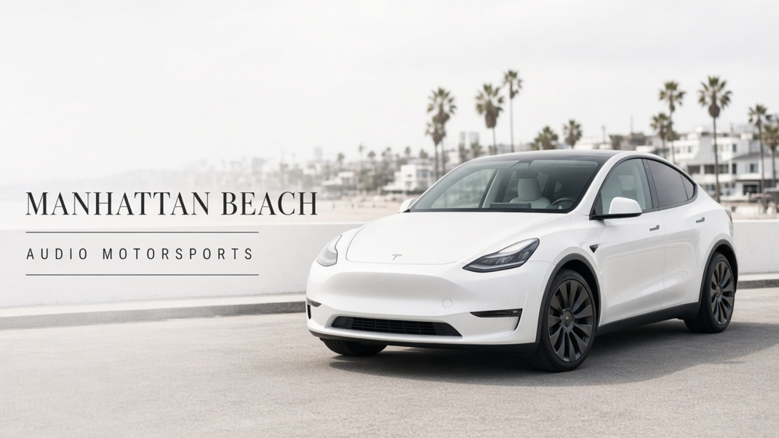 Tesla window tint for Manhattan Beach — Tesla Tint LA at Audio MotorSports on Avalon