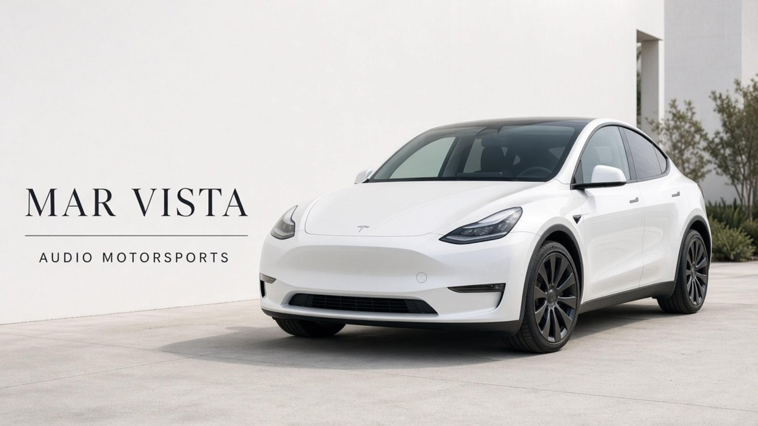 Tesla window tint for Mar Vista — Tesla Tint LA at Audio MotorSports on Avalon