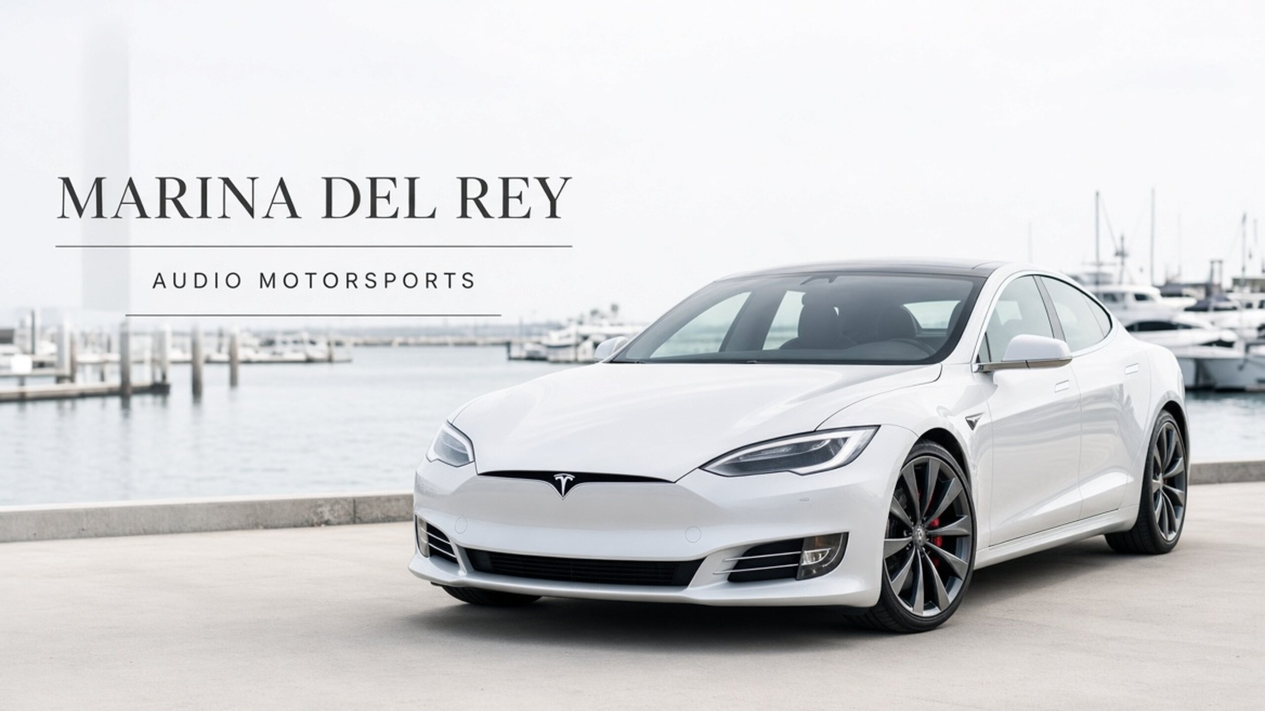 Tesla window tint for Marina del Rey — Tesla Tint LA at Audio MotorSports on Avalon