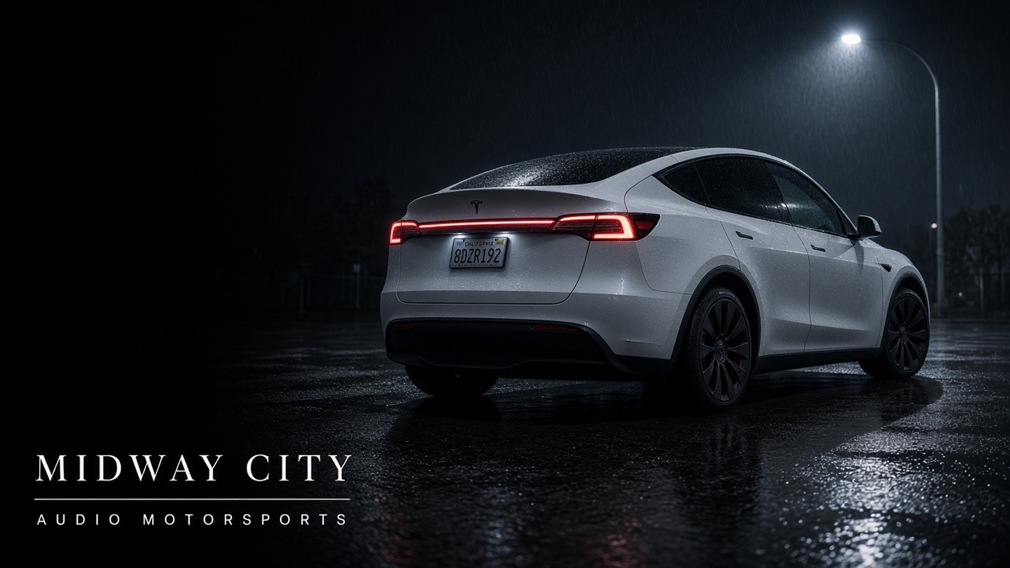 Tesla window tint for Midway City — Tesla Tint LA at Audio MotorSports on Avalon