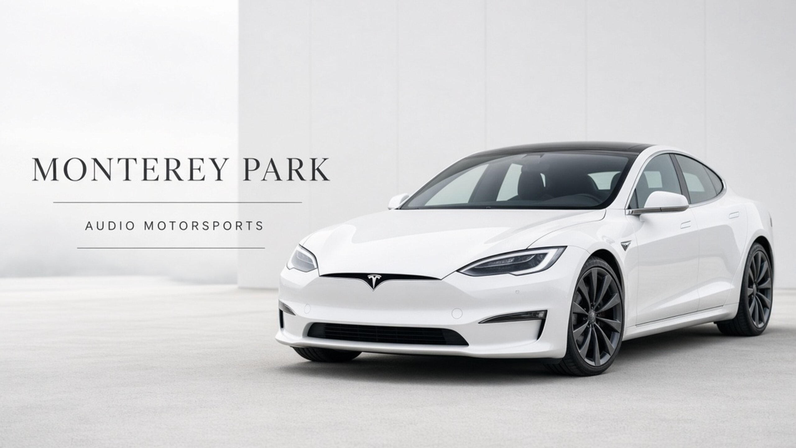 Tesla window tint for Monterey Park — Tesla Tint LA at Audio MotorSports on Avalon