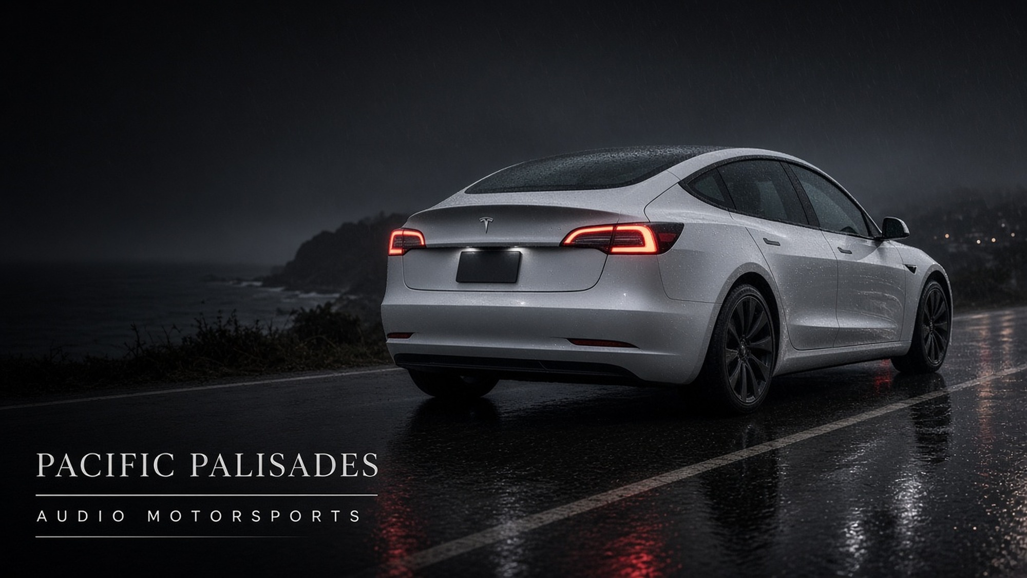 Tesla window tint for Pacific Palisades — Tesla Tint LA at Audio MotorSports on Avalon