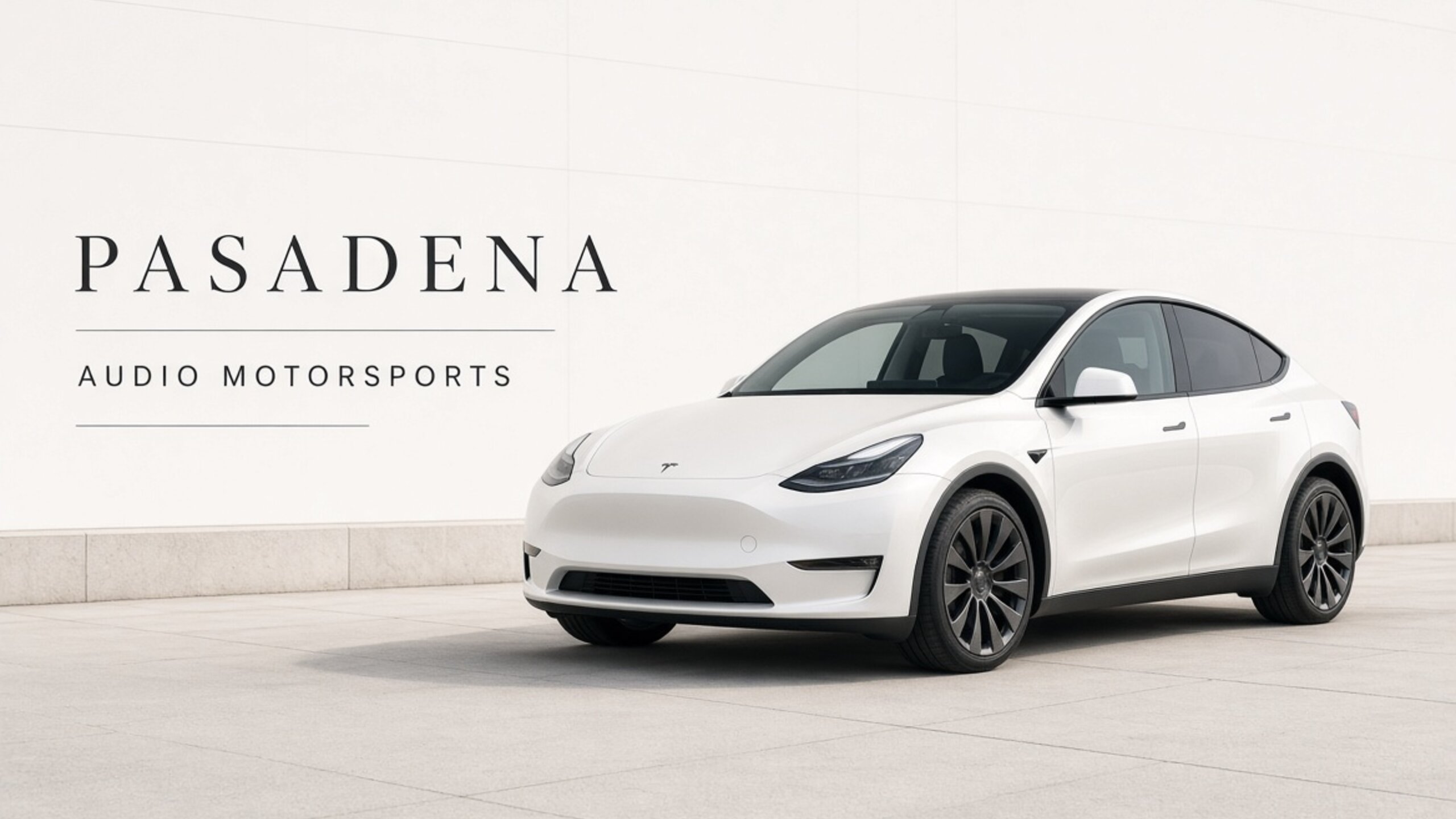 Tesla window tint for Pasadena — Tesla Tint LA at Audio MotorSports on Avalon