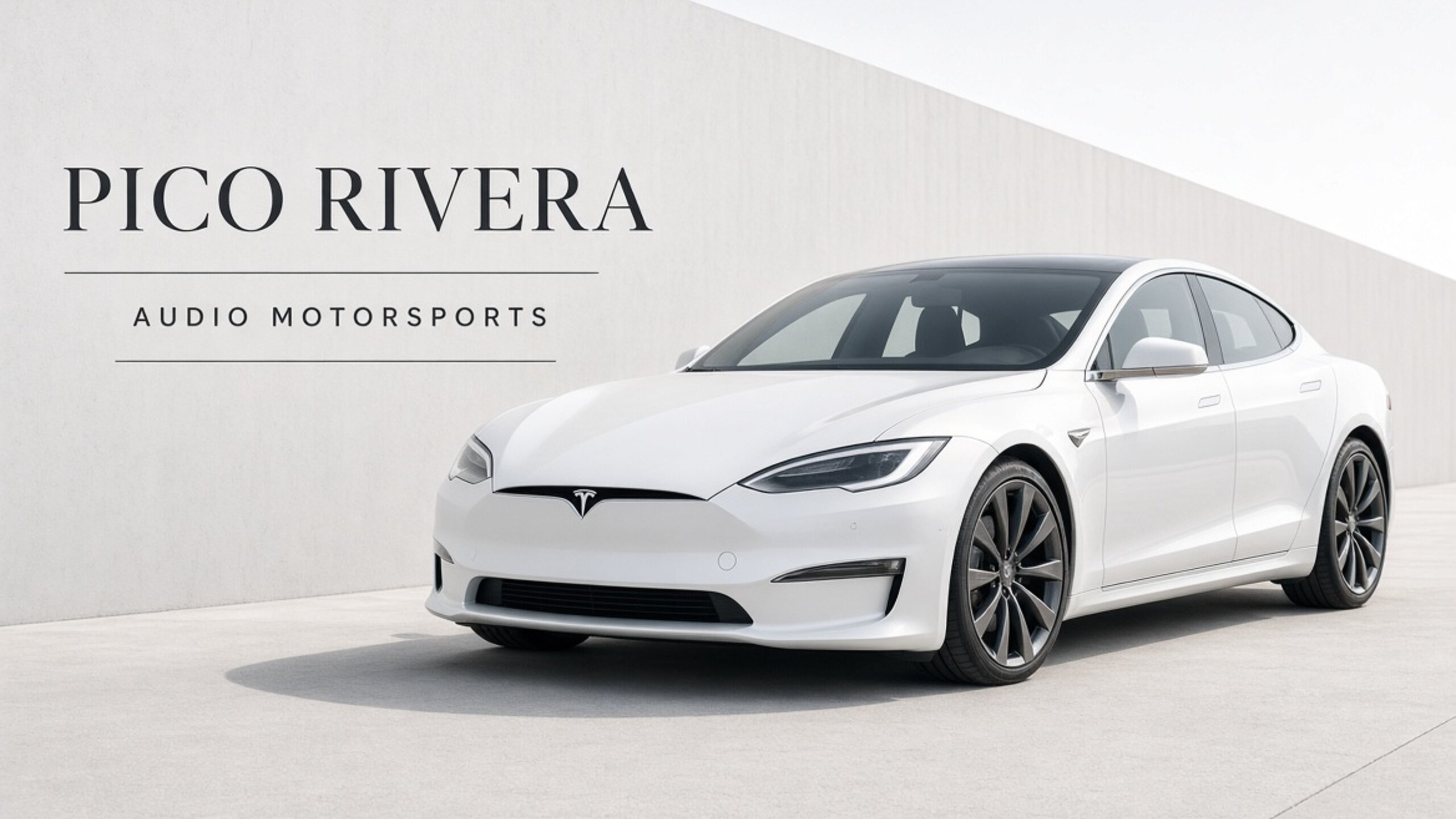 Tesla window tint for Pico Rivera — Tesla Tint LA at Audio MotorSports on Avalon