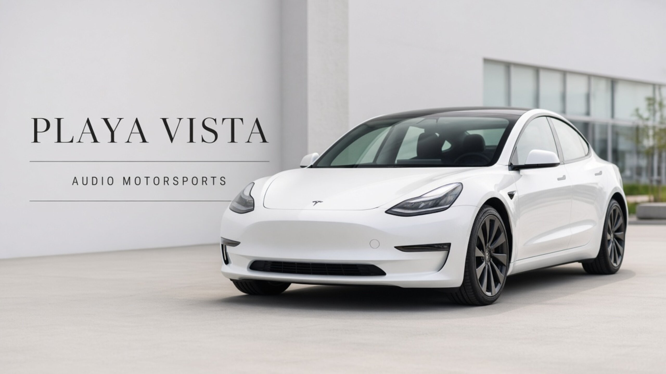 Tesla window tint for Playa Vista — Tesla Tint LA at Audio MotorSports on Avalon
