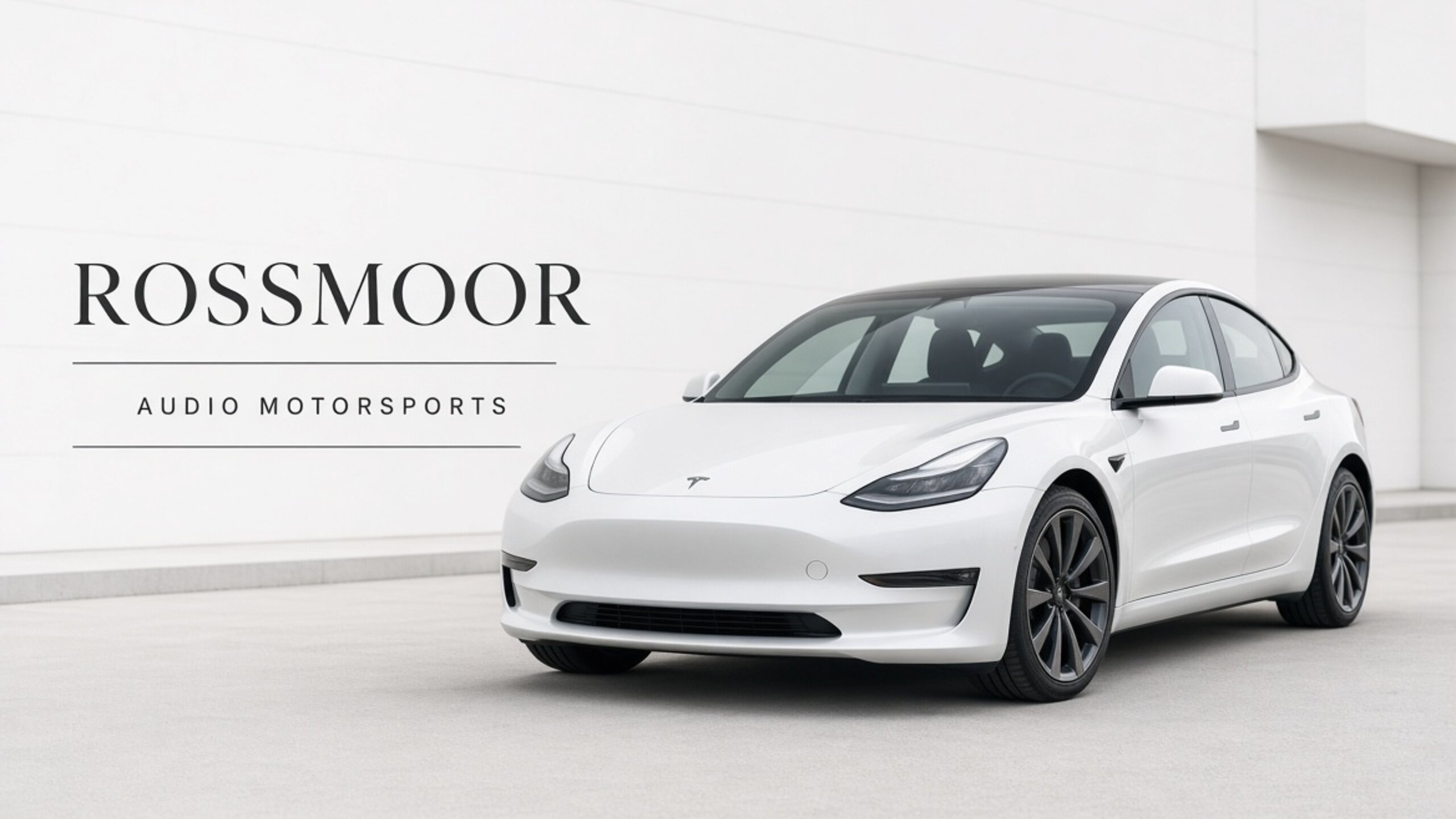 Tesla window tint for Rossmoor — Tesla Tint LA at Audio MotorSports on Avalon