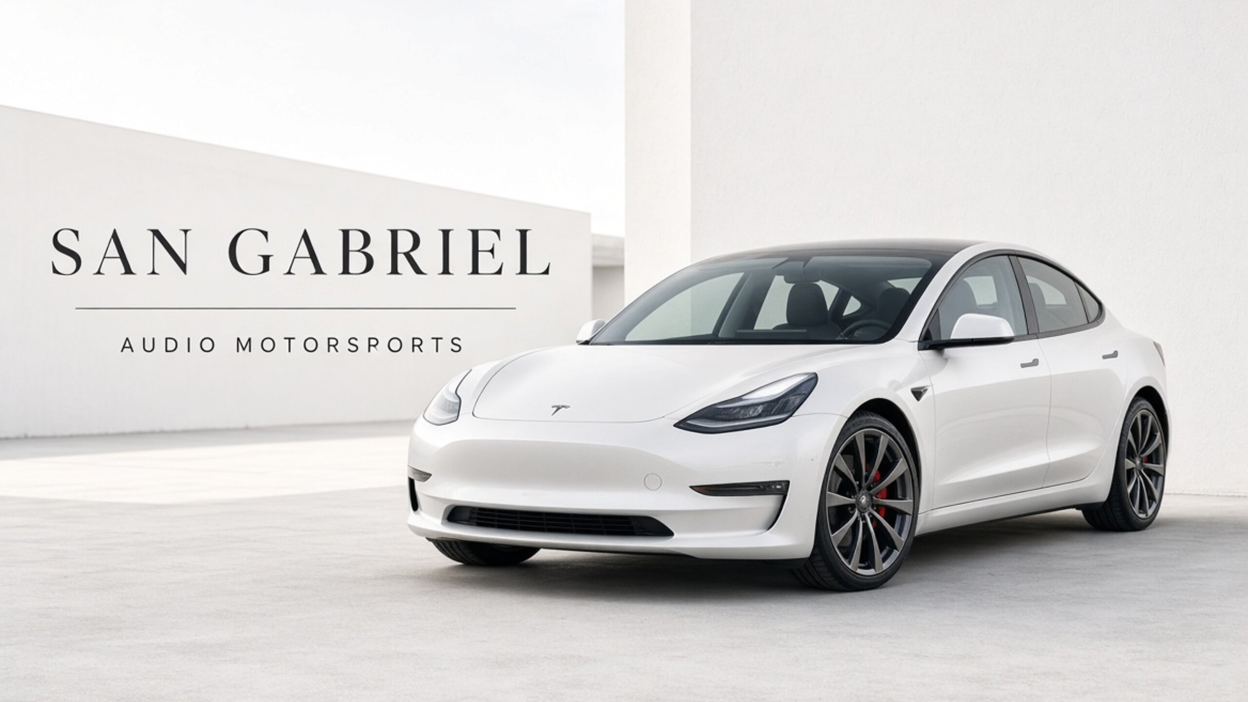Tesla window tint for San Gabriel — Tesla Tint LA at Audio MotorSports on Avalon