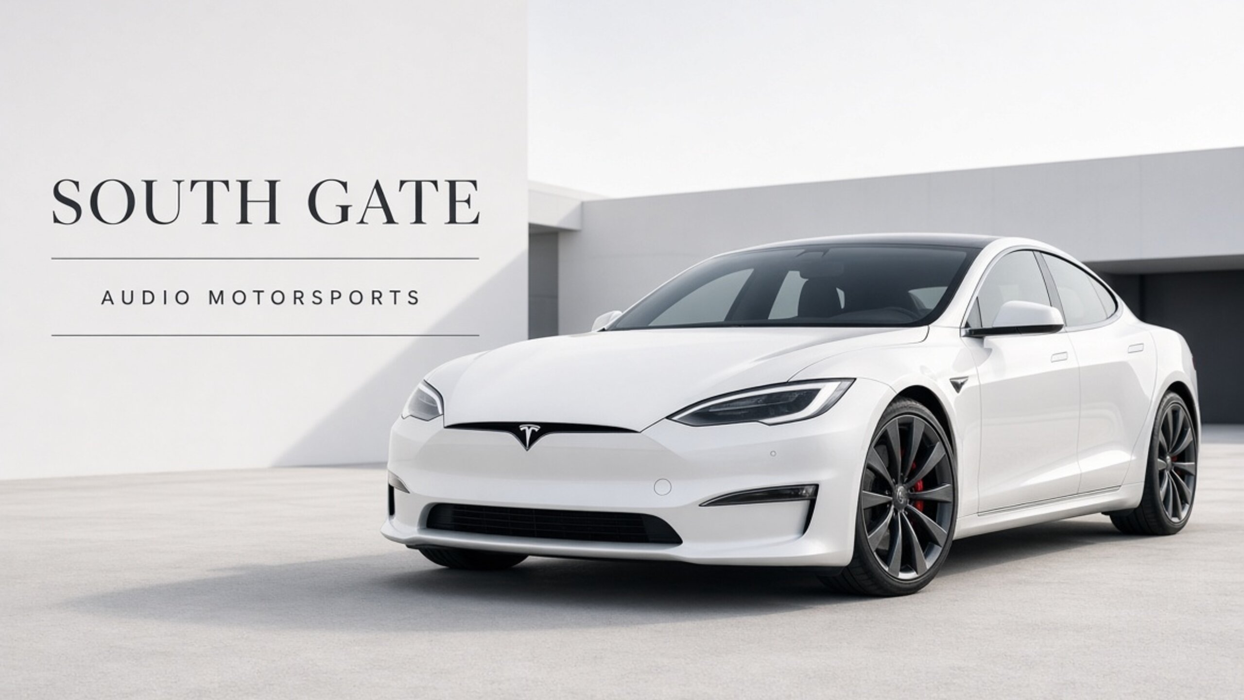 Tesla window tint for South Gate — Tesla Tint LA at Audio MotorSports on Avalon