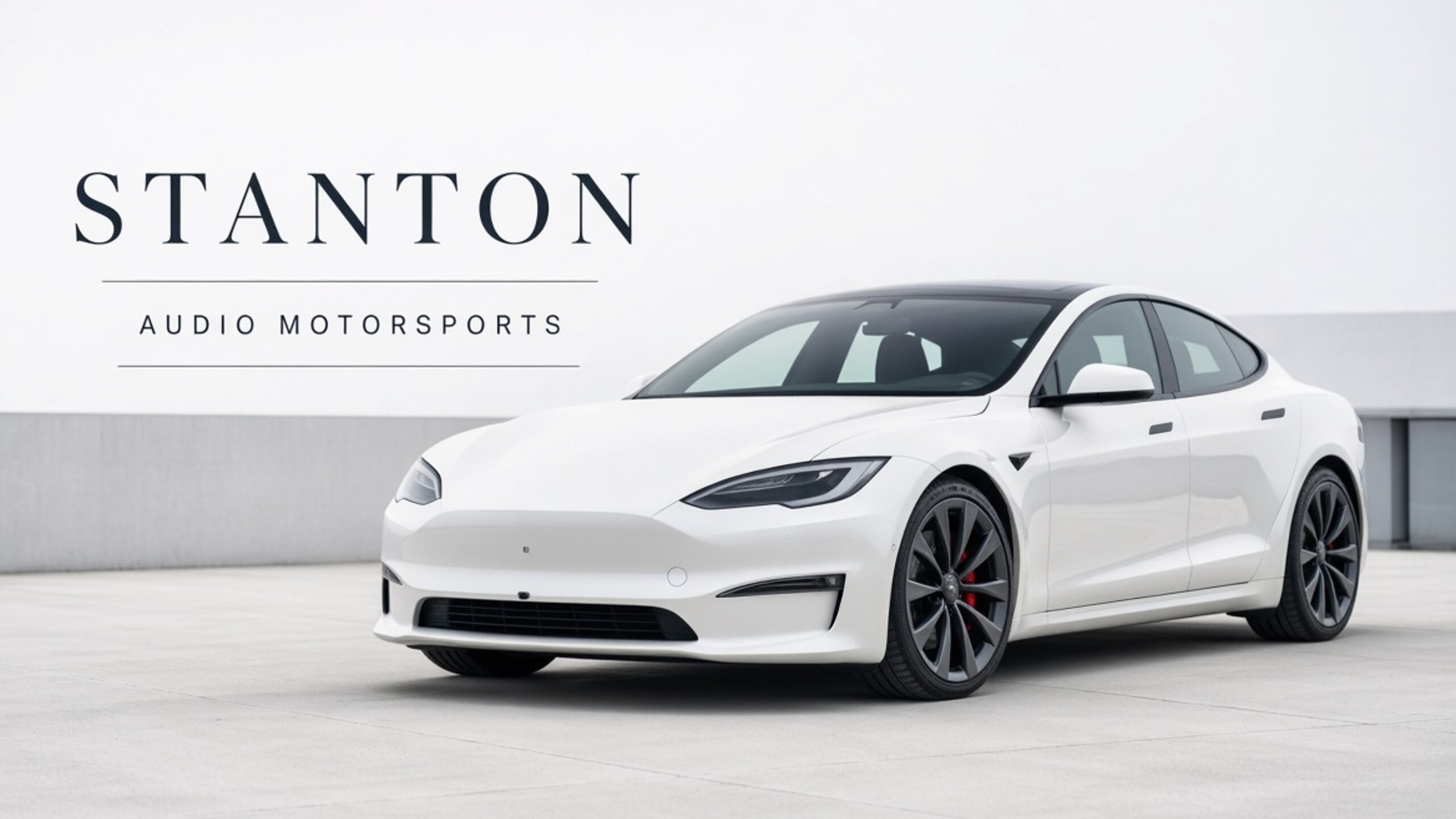 Tesla window tint for Stanton — Tesla Tint LA at Audio MotorSports on Avalon