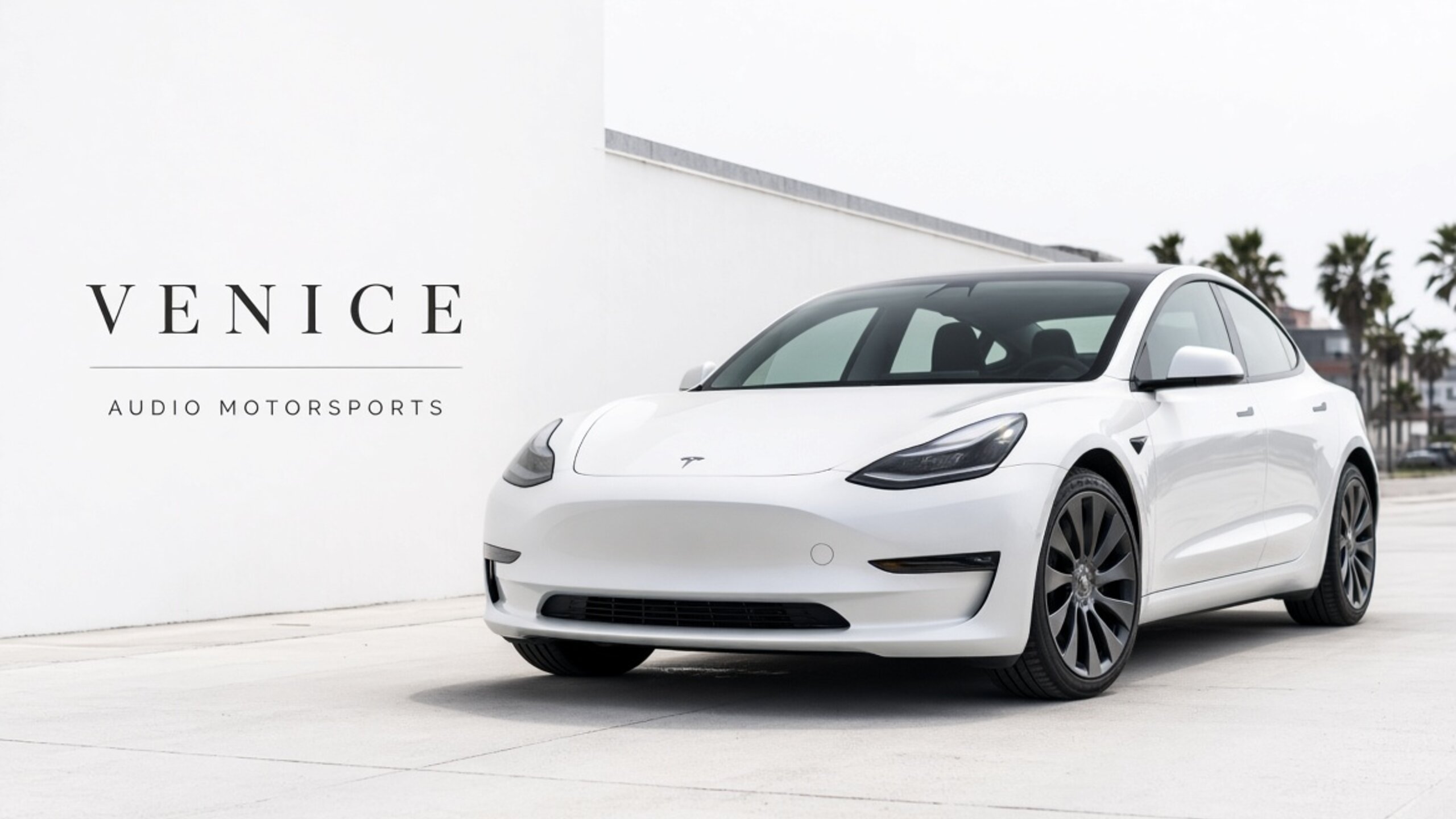 Tesla window tint for Venice — Tesla Tint LA at Audio MotorSports on Avalon