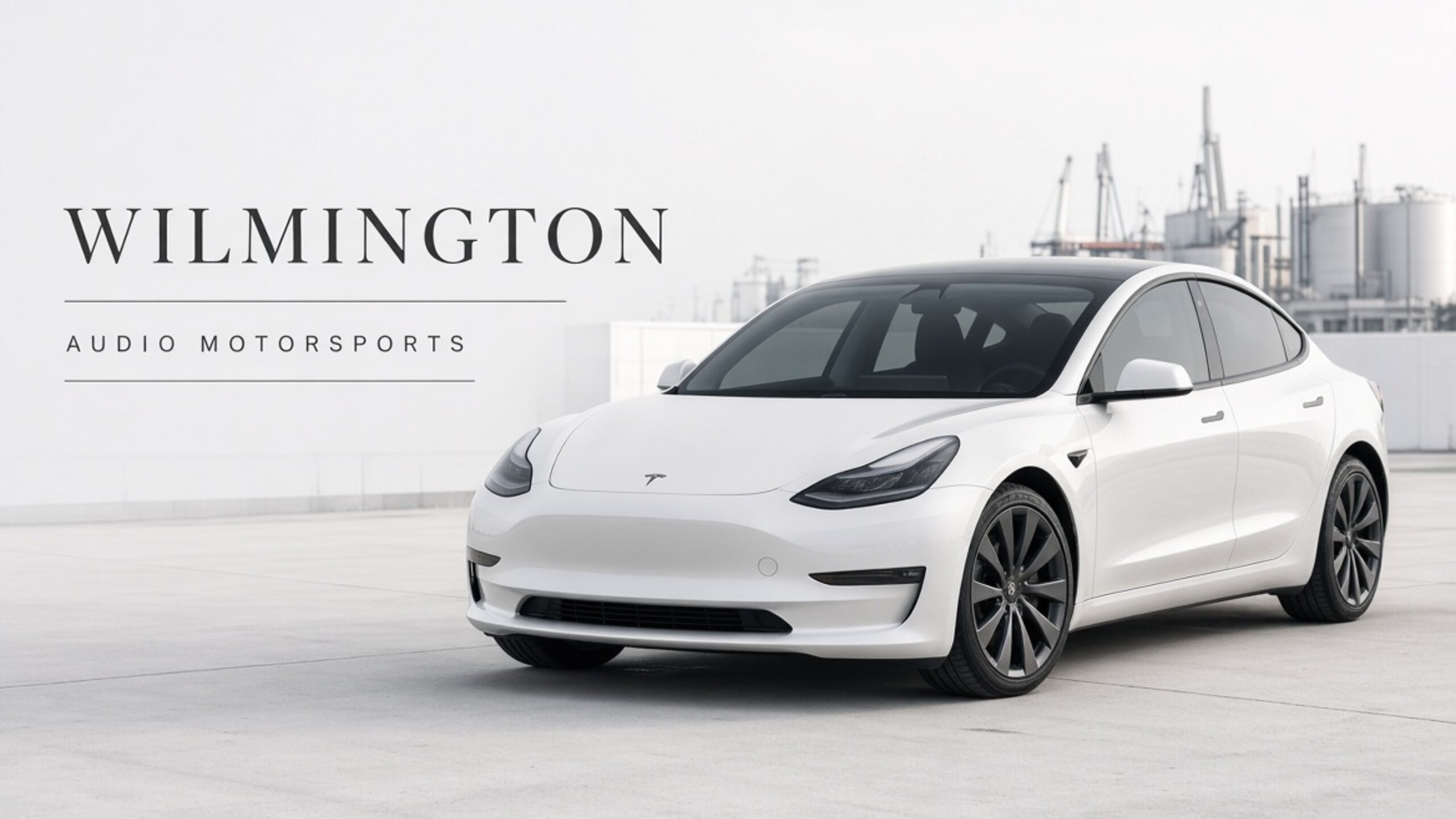 Tesla window tint for Wilmington — Tesla Tint LA at Audio MotorSports on Avalon