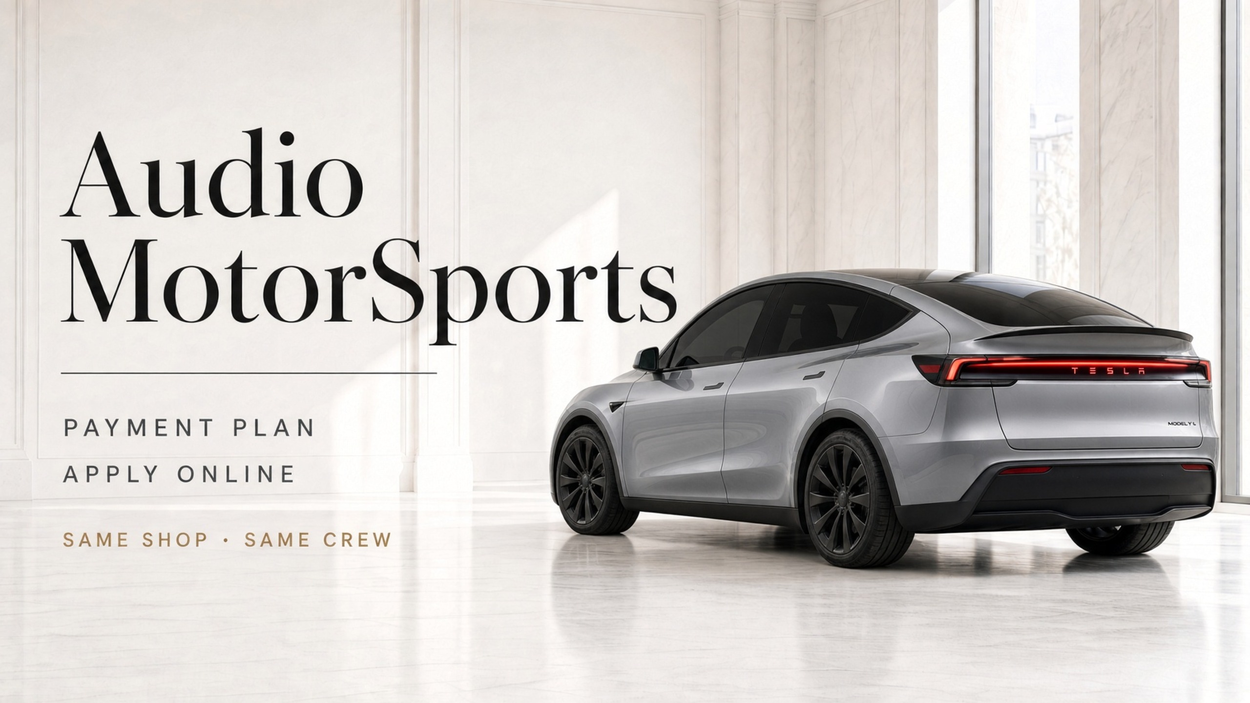 Plan de Pagos — Tesla Tint LA en Audio MotorSports, Carson